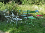 chaises de concert