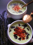 soupe froide de concombre