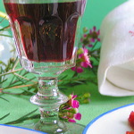 verre de vin à la saint valentin